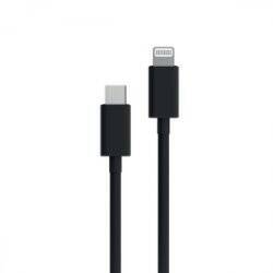 MYWAY CABLE 1M USB C LIGHTNING NOIR