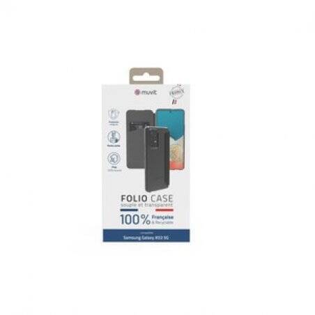 MUVIT FOR FRANCE FOLIO CASE TRANSPARENT SAMSUNG GALAXY A53 5G