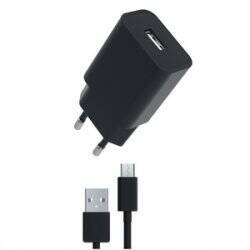 MYWAY PACK CHARGEUR SECTEUR 24A + USB A MICRO USB NOIR