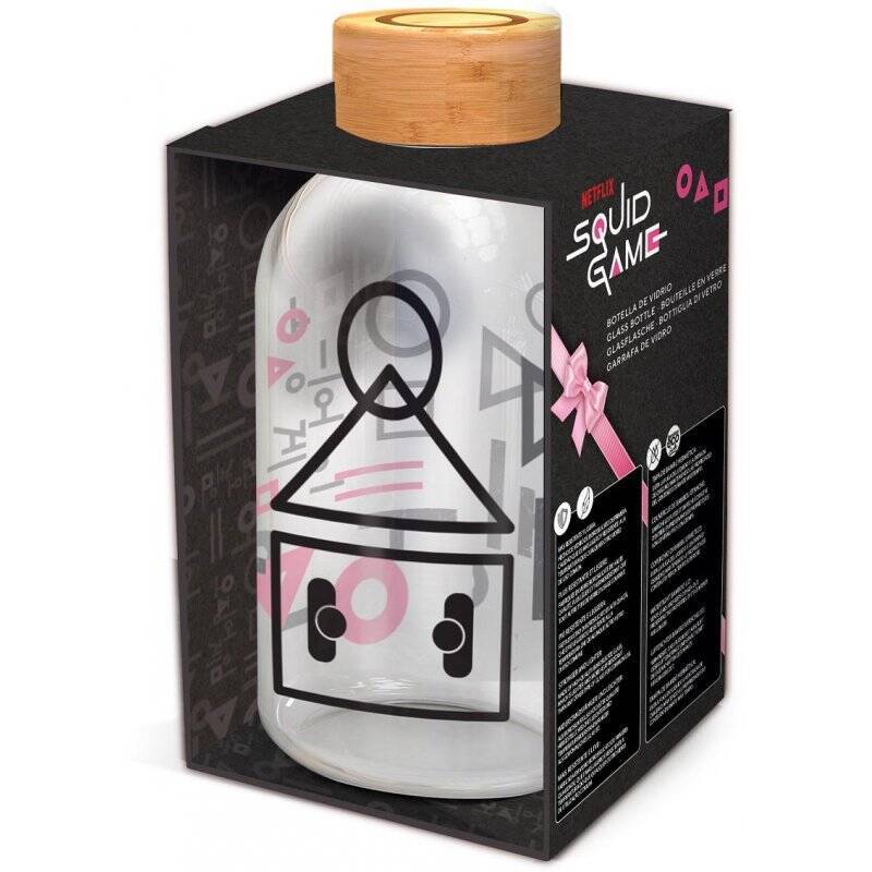 SMALL GLASS BOTTLE - SQUID GAME