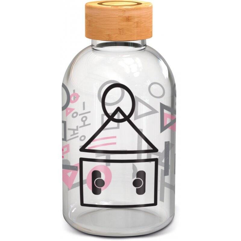 SMALL GLASS BOTTLE - SQUID GAME