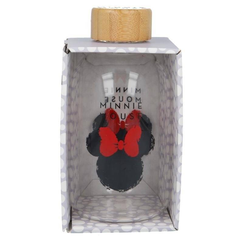 SMALL GLASS BOTTLE - MINNIE
