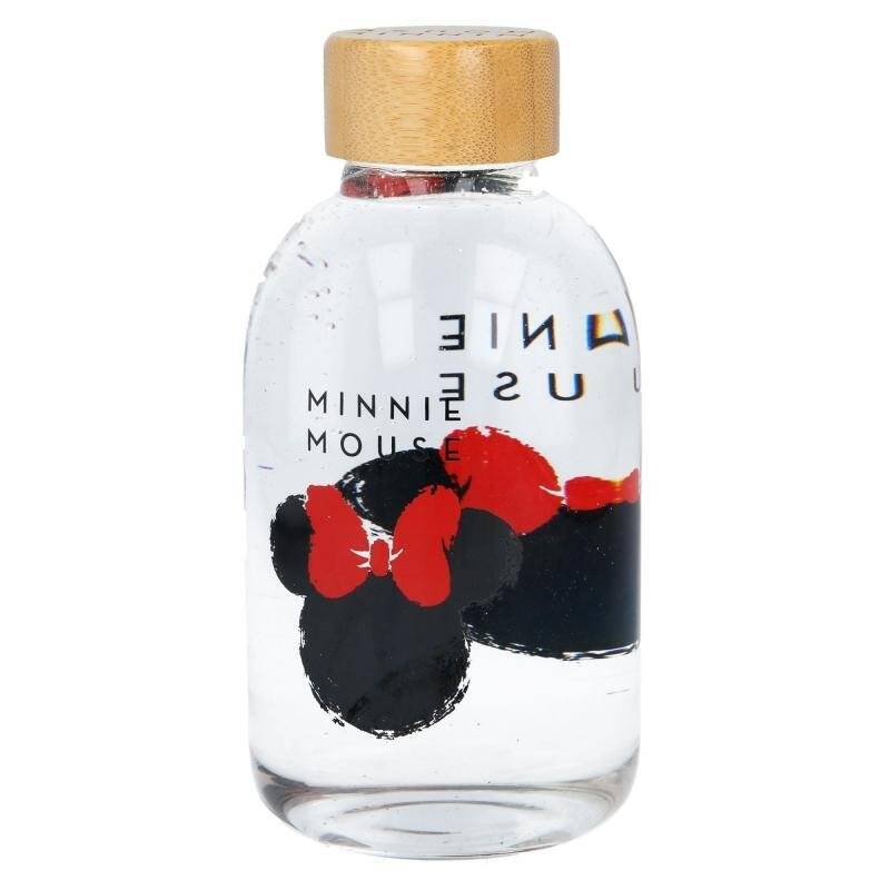 SMALL GLASS BOTTLE - MINNIE
