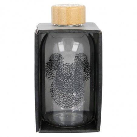 SMALL GLASS BOTTLE - MICKEY