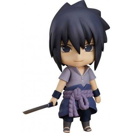 NARUTO SHIPPUDEN - Sasuke Uchiha - Figurine Nendoroid 10cm REPROD