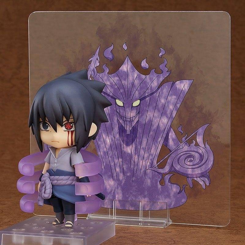 NARUTO SHIPPUDEN - Sasuke Uchiha - Figurine Nendoroid 10cm REPROD