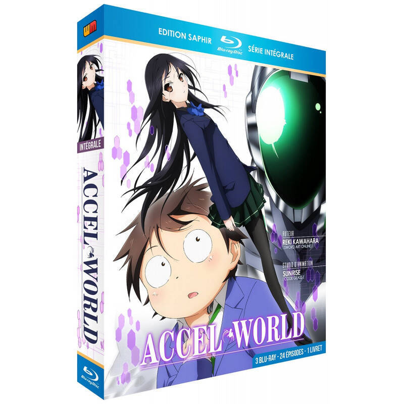 ACCEL WORLD compatible - Intégrale + OAV - Coffret Blu-Ray+Livret - Edit. Saphir