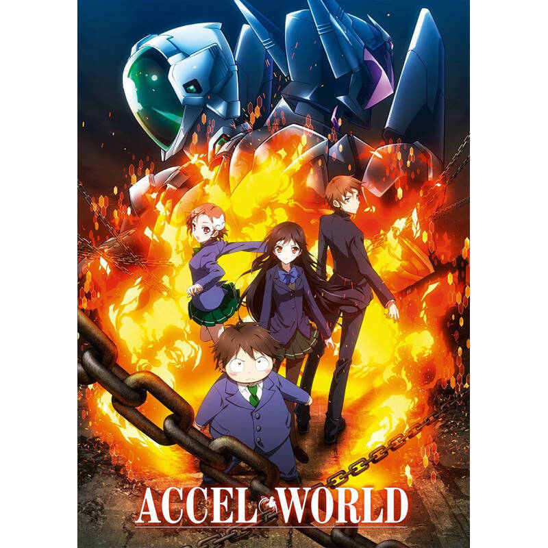 ACCEL WORLD compatible - Intégrale + OAV - Coffret Blu-Ray+Livret - Edit. Saphir