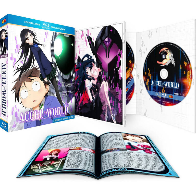 ACCEL WORLD compatible - Intégrale + OAV - Coffret Blu-Ray+Livret - Edit. Saphir