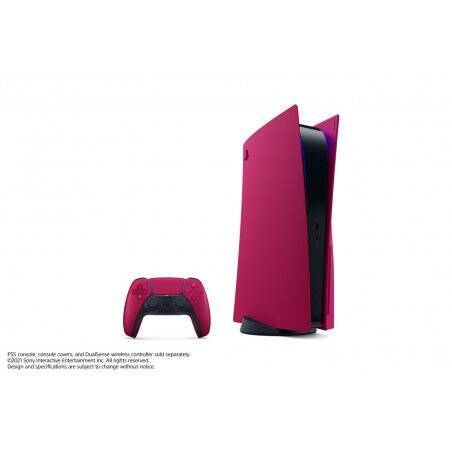 PS5 Standard Cover Cosmic Red