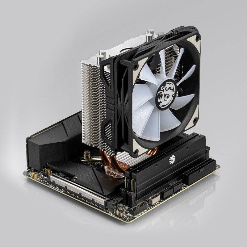 Bitspower Phantom CPU-Kühler, ARGB, 120mm - silber