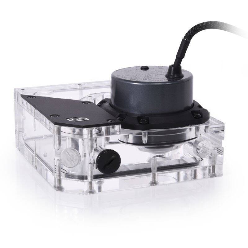 Alphacool Rise Flat Reservoir D5 Ausgleichsbehälter mit Pumpe