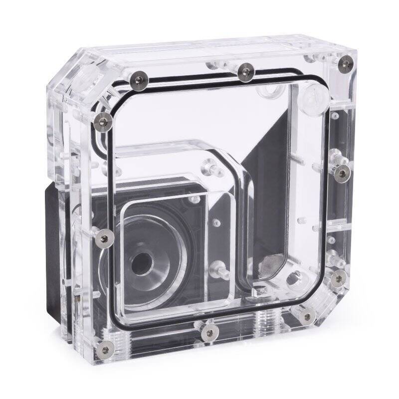 Alphacool Rise Flat Reservoir DDC Ausgleichsbehälter mit Pumpe