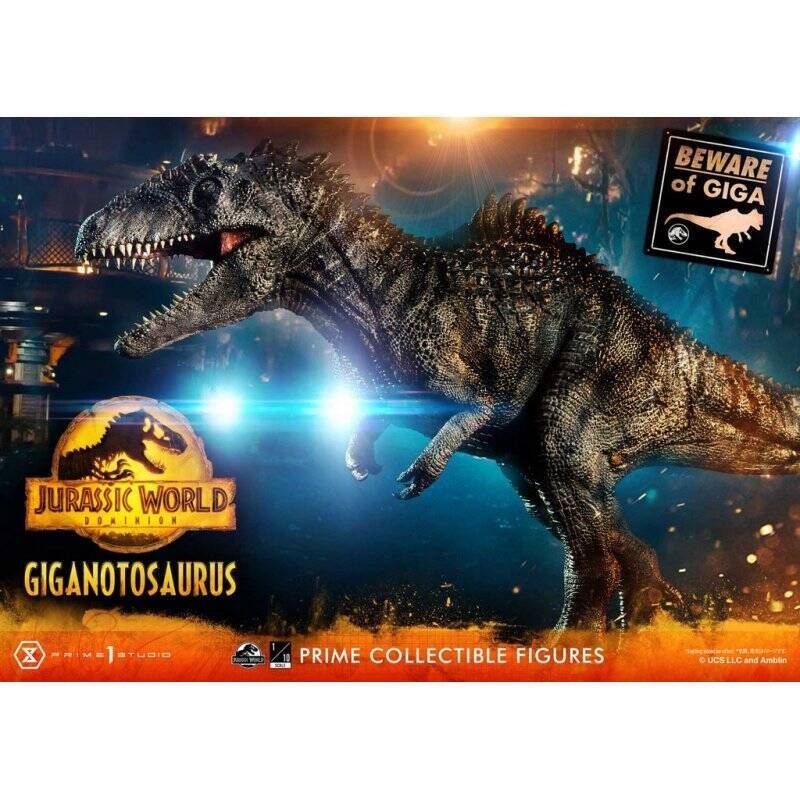 JURASSIC WORLD DOMINION - Giganotosaurus - Statuette 48cm