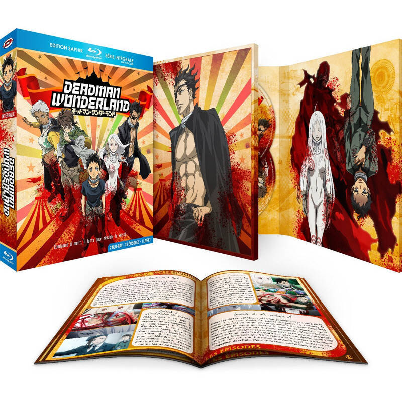 DEADMAN WONDERLAND - Intégrale - Coffret Blu-Ray+Livret - Ed Saphir