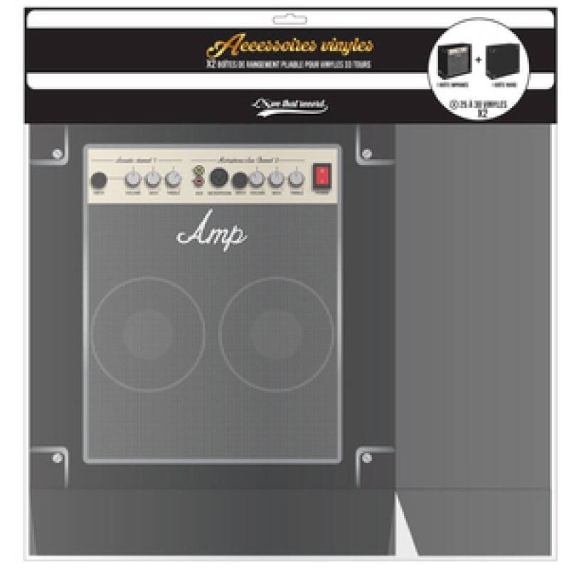 LOVE THAT RECORD DEUX BOITES DE RANGEMENT POUR VINYLES 45/33 TOURS