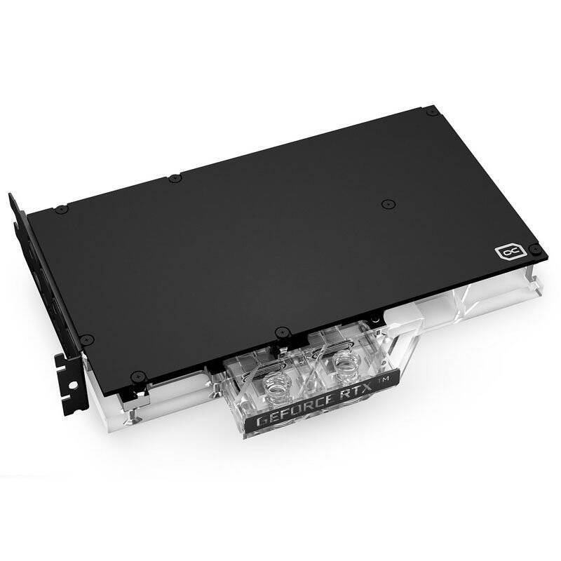 Alphacool Eisblock Aurora GPX-N RTX3090 Ti FE mit Backplate - Acryl + Nickel