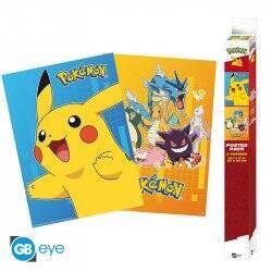 POKEMON - Personnages en couleurs - Set 2 chibi posters '52x38'