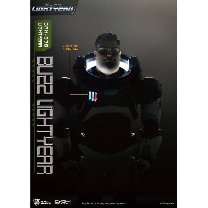 DISNEY - Buzz L'Eclair Alpha Suit -Figurine Dynamic Action Heroes 21cm