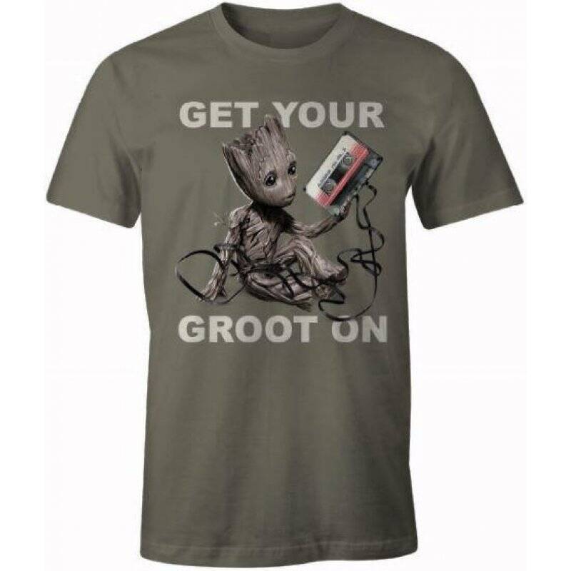 MARVEL - Get Your Groot On - T-Shirt Homme (S)