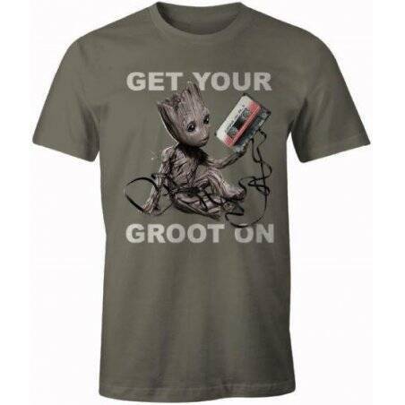 MARVEL - Get Your Groot On - T-Shirt Homme (S)