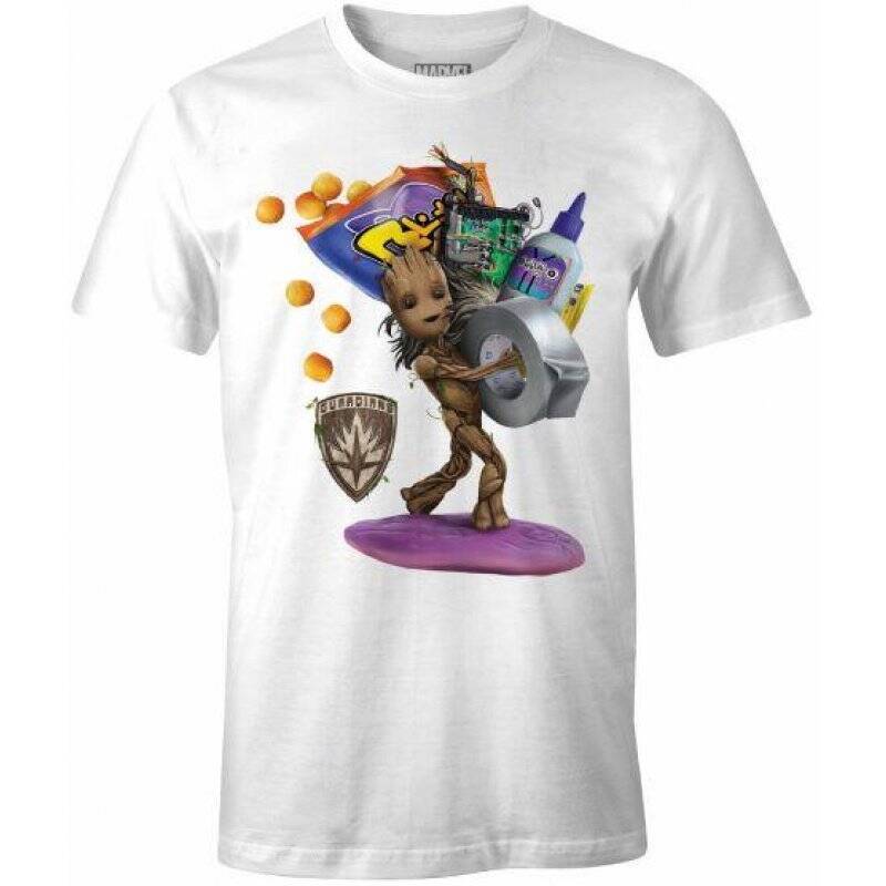MARVEL - Groot Mess Of The Galaxy - T-Shirt Homme (S)