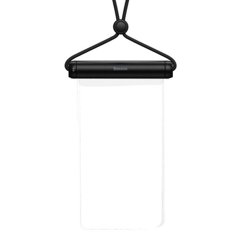 Baseus Universal waterproof case up to 7.2 inch phone Slide-cover Black (FMYT000001)