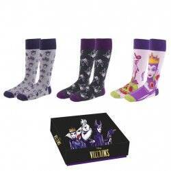 VILLAINS - Pack de 3 paires de chaussettes (T36-41)