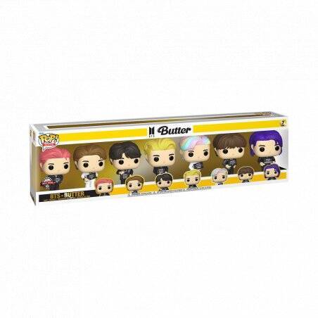 BTS - POP - Butter - Pack 7 Figurines