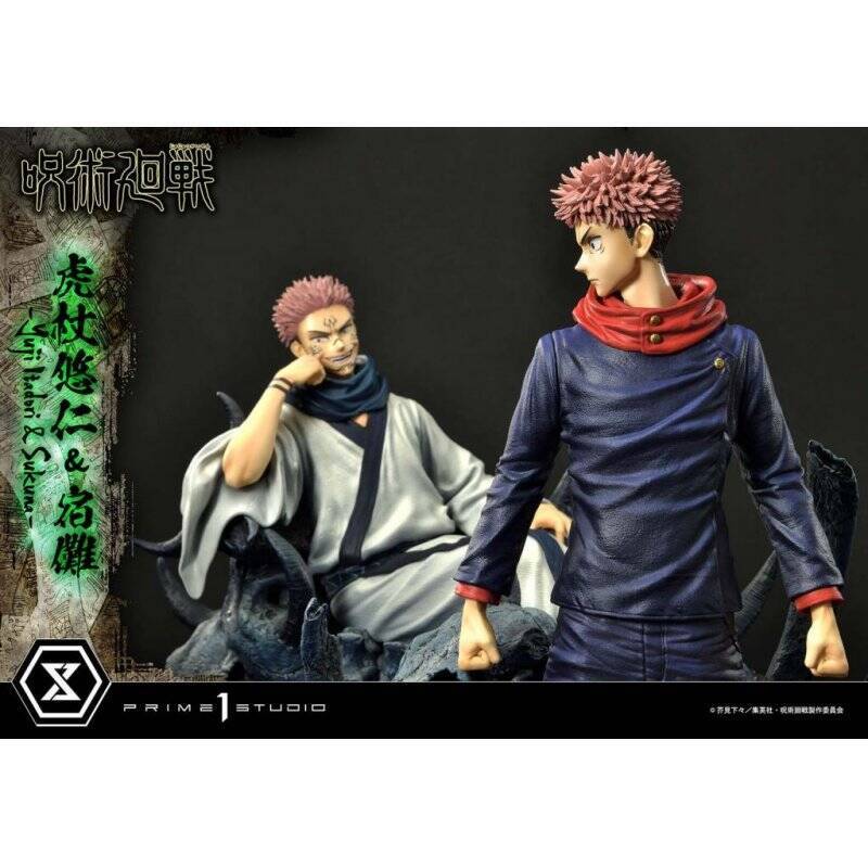 JUJUTSU KAISEN - Yuji et Sukuna - Statuette Premium Masterline 38+34cm