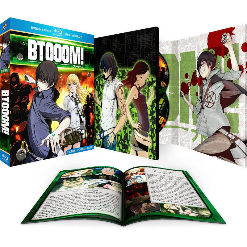 BTOOOM ! - Intégrale - Coffret Blu-Ray+Livret - Edition Saphir