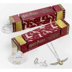 HARRY POTTER - Cracker Cadeau - Collier & Boucles d'Oreilles Hedwig