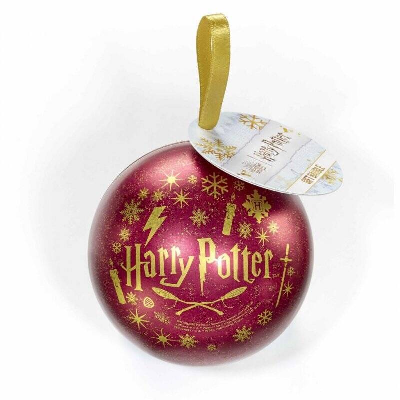 HARRY POTTER - Boule de Noël Cadeau - Collier Gryffondor
