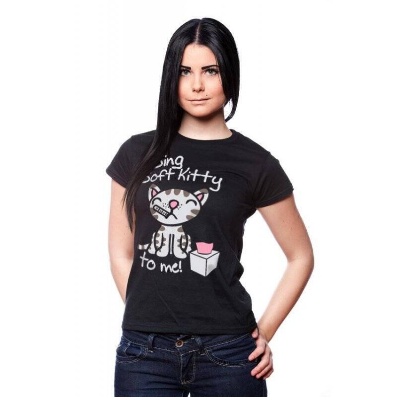 THE BIG BANG - T-Shirt GIRL Sing Soft Kitty For Me (L)