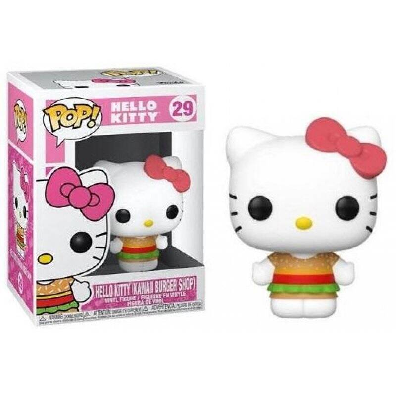 HELLO KITTY - Bobble Head POP N° 029 - Burger Shop Hello Kitty