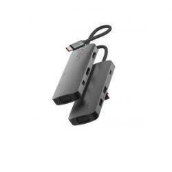 LINQ 7IN1 USB-C HDMI ADAPTER TRIPLE DISPLAY MST