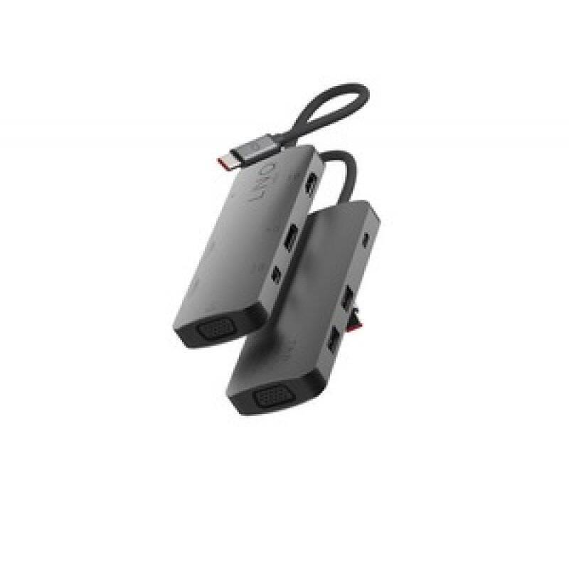 LINQ 7IN1 USB-C HDMI ADAPTER TRIPLE DISPLAY MST