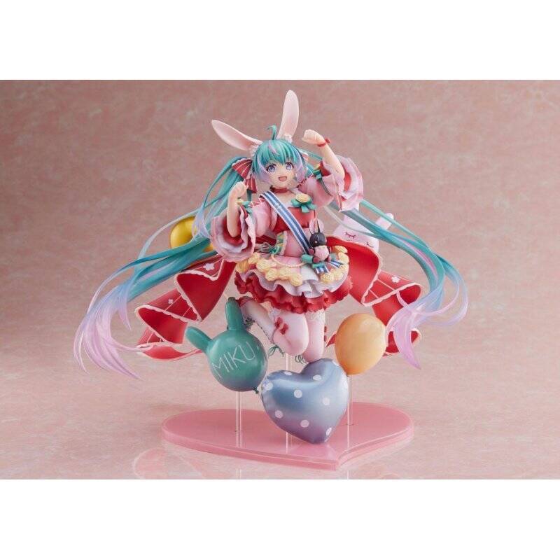 HATSUNE MIKU - Anniversaire 2021 (Pretty Rabbit) - Statuette 1/7 21cm