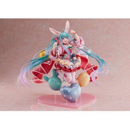 HATSUNE MIKU - Anniversaire 2021 (Pretty Rabbit) - Statuette 1/7 21cm