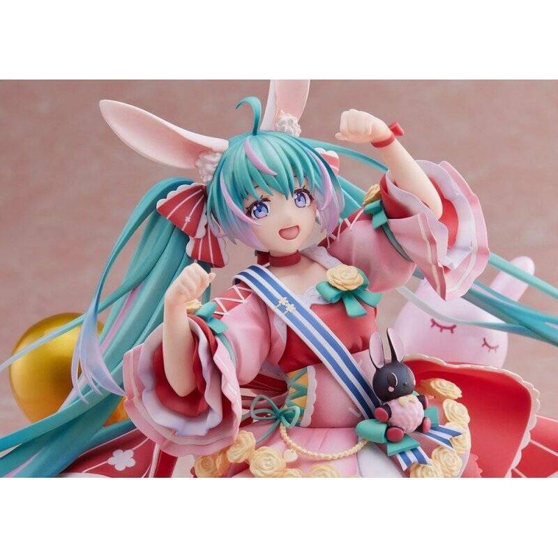 HATSUNE MIKU - Anniversaire 2021 (Pretty Rabbit) - Statuette 1/7 21cm