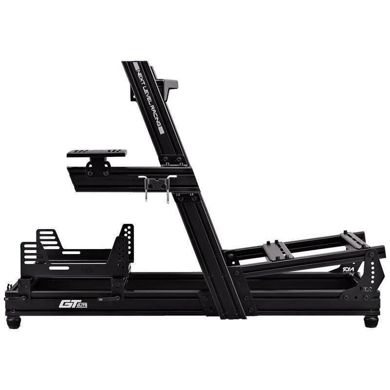 Next Level Racing GTElite Aluminium Simulator Cockpit - Wheel Plate Edition