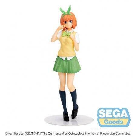 QUINTESSENTIAL QUINTUPLETS MOVIE - Yotsuba Nakano - Figurine SPM 22cm