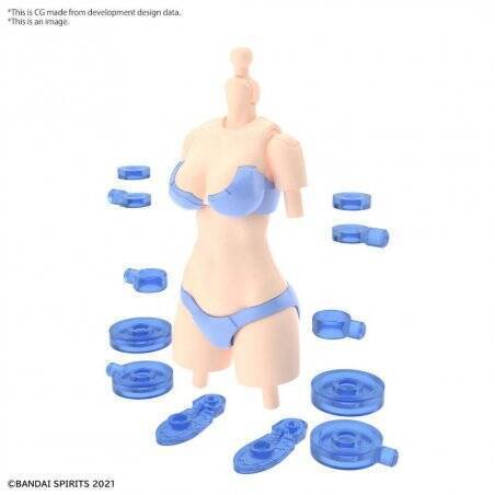 30MS - 30MM Option Body Parts Type S01 (Color A) - Model Kit