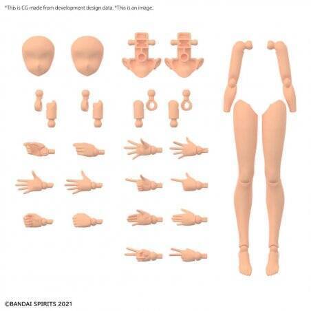 30MS - 30MS Option Body Parts Arm & Leg Parts (Color C) - Model Kit