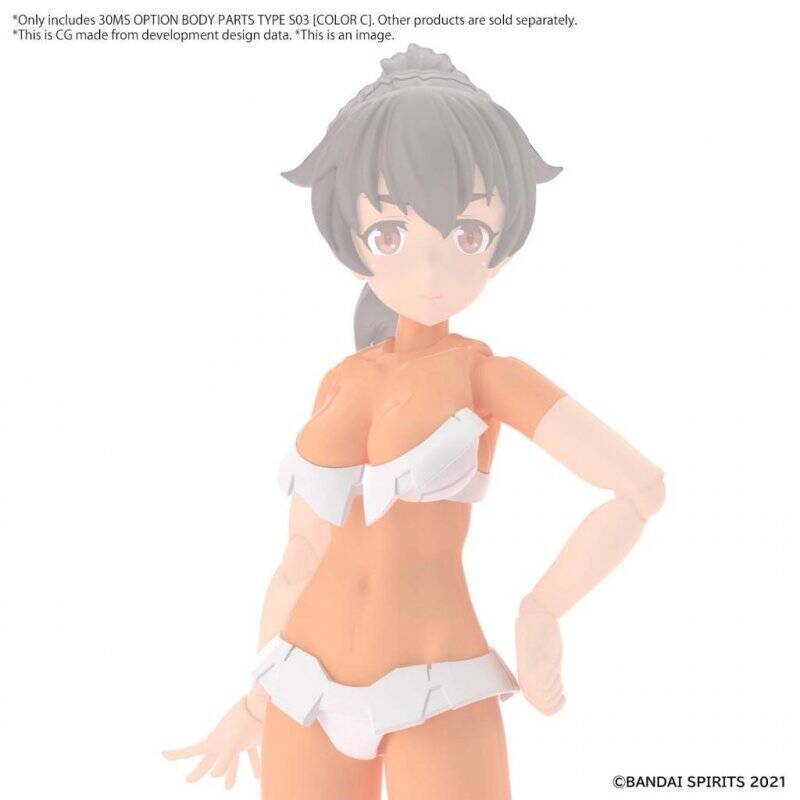 30MS - 30MS Option Body Parts Type S03 (Color C) - Model Kit