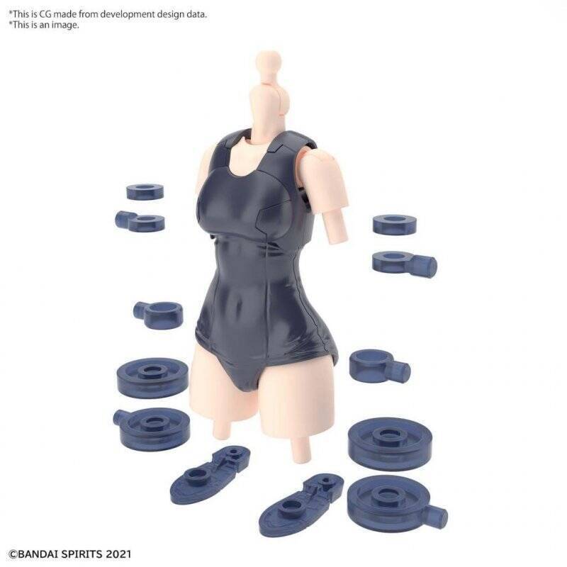 30MS - 30MS Option Body Parts Type S02 (Color B) - Model Kit