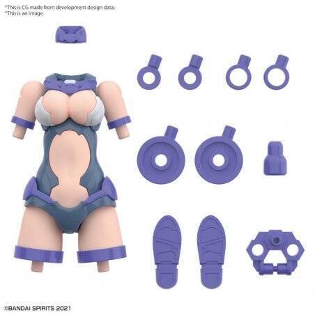 30MS - 30MS Option Body Parts Type A02 (Color A) - Model Kit
