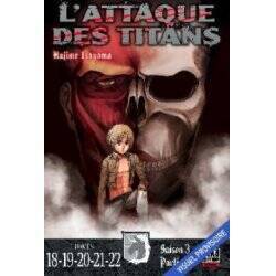 STOCK1 - L'ATTAQUE DES TITANS - Coffret Tome 18 à 22