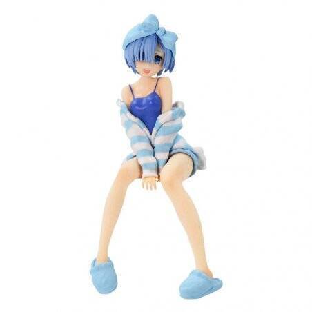 RE ZERO - Rem "Room Wear" - Statuette PVC Noodle Stopper 14cm