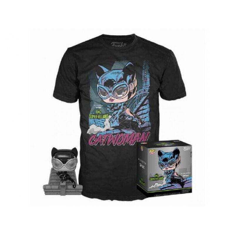 DC - Booble Head POP N° xx - Jim Lee - Catwoman + T-shirt (XL)